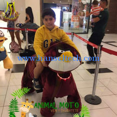 Chine Hansel amusement park walking coin operated motorized plush animals fournisseur
