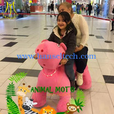 Chine Hansel entertainment coin operated electric scooter stuffed walking animal fournisseur