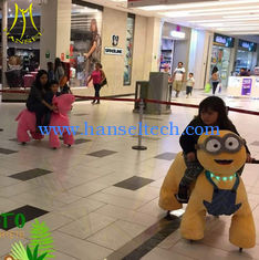 Chine Hansel amusement children games stuffed electric ride on plush animals fournisseur