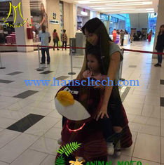 Chine Hansel amusement park walking ride on toys plush electric animal fournisseur