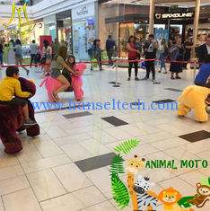 Chine Hansel amusement park coin operated kiddie electric ride on walking toy unicorn fournisseur