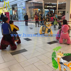 Chine Hansel amusement walking coin operated ride on electric stuffed animals fournisseur