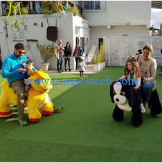 Chine Hansel entertainment zoo rider toy to kids battery operated animal walker motorized animal fournisseur