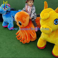 Chine Hansel electronic game machine coin operated plush animal electric scooter fournisseur