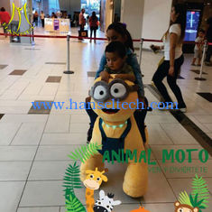 Chine Hansel children games stuffed playground coin operated ride on animals fournisseur