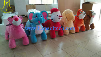 Chine Hansel amusement park electric stuffed battery ride animal car for children fournisseur