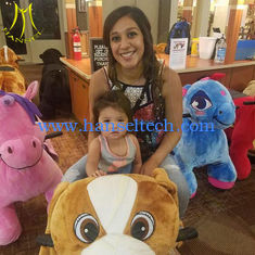 Chine Hansel amusement park kids indoor rides electric mountable animals fournisseur