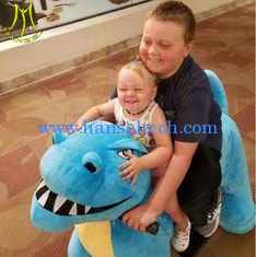 Chine Hansel amusement park electric kids stuffed motorized plush animal fournisseur