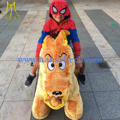 Chine Hansel amusement park stuffed walking battery operated animal toy rides fournisseur