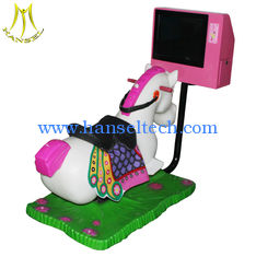 Chine Hansel shopping mall kids ride machine coin operated electric video horse rides fournisseur