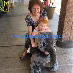 Chine Hansel shopping mall game machine electric mountable animal plush ride fournisseur