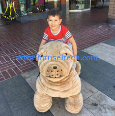 Chine Hansel anusement park electric mountable plush motorized animal for sale fournisseur