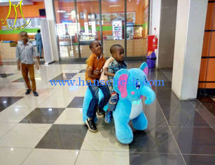Chine Hansel  shopping mall plush walking animal scooter ride on animal toy animal robot for sale fournisseur
