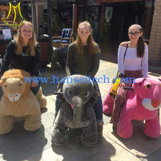 Chine Hansel High quality electric walking electric plush animal toy rides for park fournisseur