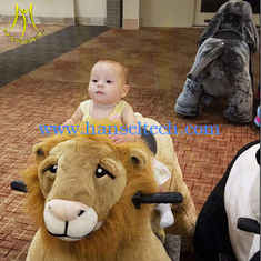 Chine Hansel coin operated indoor rides walking plush electric animal scooters fournisseur