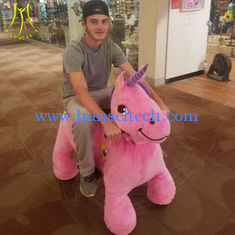 Chine Hansel wholesale walking coin operated motorized plush riding animals fournisseur