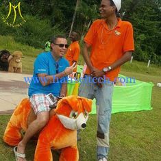 Chine Hansel amusement park electric walking coin operated children rides car fournisseur