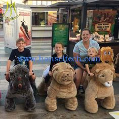 Chine Hansel amusement fun game machine children electric animal battery car fournisseur