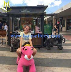 Chine Hansel electronic game machine walking motorized plush riding animals fournisseur
