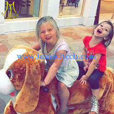 Chine Hansel amusement park games large 4 wheel electric plush animal bike for adults fournisseur