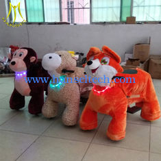 Chine Hansel  amusement park electric walking coin operated kiddie ride on animals fournisseur