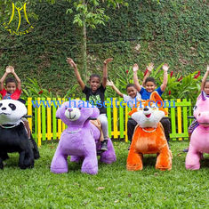 Chine Hansel amusement park electric coin operated walking motorized operated animal fournisseur