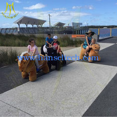 Chine Hansel coin operated rides kids walking animated game for mall fournisseur