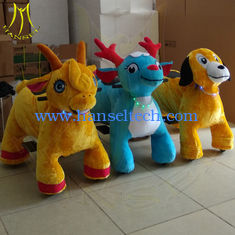 Chine Hansel amusement park electric games walking stuffed ride on animals fournisseur