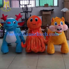 Chine Hansel  wholesale coin operated electronic kids ride on moving animals fournisseur