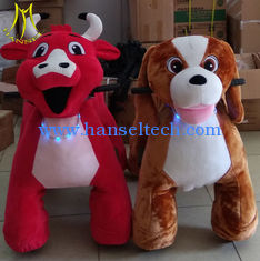 Chine Hansel amusement electric plush toys coin operated kiddie rides for park fournisseur