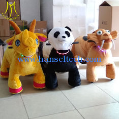Chine Hansel Guangzhou toy walking fireproof animals electric ride on animals fournisseur