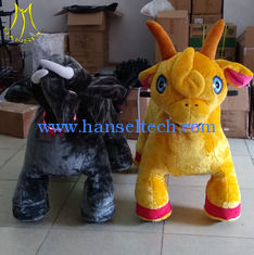 Chine Hansel amusement park walking electric mountable animal plush ride fournisseur