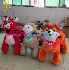 Chine Hansel Guangzhou 4 wheels electric car animals bike  stuffed ride on zebra for kids &amp; adult fournisseur