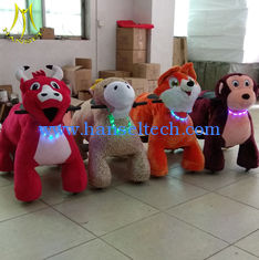 Chine Hansel  theme park equipment for sale plush electronic kid riding horse toy shopping mall fournisseur