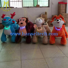 Chine Hansel coin operated game machine electric kids ride on furry animal fournisseur
