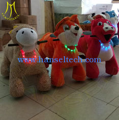 Chine Hansel indoor playground stuffed electric animal scooter for family park fournisseur
