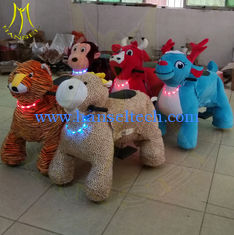 Chine Hansel shopping mall moving electronic large plush ride on toy fournisseur