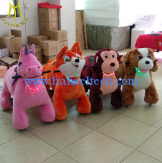 Chine Hansel wholesale battery coin operated animal car for mall 4 wheels animal bikes fournisseur