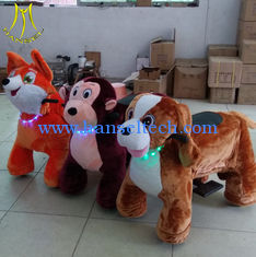 Chine Hansel guangzhou manufacturer walking fireproof plush motorized riding animals fournisseur
