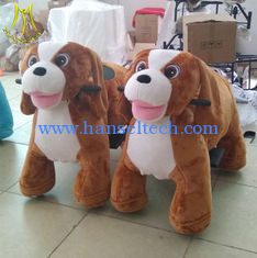 Chine Hansel indoor zoo animal kids set power 4wheels ride on lovely dog factory fournisseur