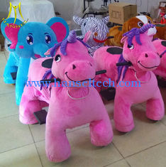 Chine Hansel amusement park games kiddie electric ride on walking toy unicorn in mall fournisseur