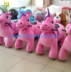 Chine Hansel shopping mall plush animal toy riding for adult coin operated electric plush motorized fournisseur