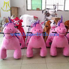 Chine Hansel hot fairground attraction kids token ride happy ride toy unicorn fournisseur