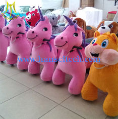 Chine Hansel  entertainment games for adult plush electric animal toy rides in mall fournisseur