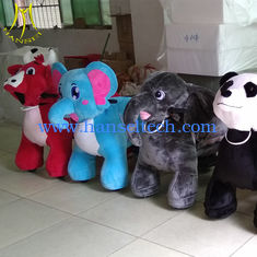 Chine Hansel  kiddie ride amusement park soft stuffed animal car ride for children fournisseur