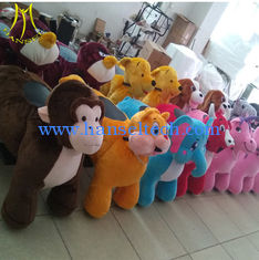 Chine Hansel  plush animal 4 wheel zippy scooter for kids battery amusement park rides fournisseur