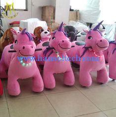 Chine Hansel outside amusement park rides with non coin children electric cars with ride on horse toy pony for sale fournisseur