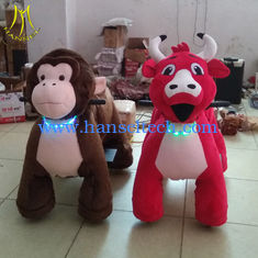 Chine Hansel non coin amusement Electric stuffed motorized animals with necklace fournisseur