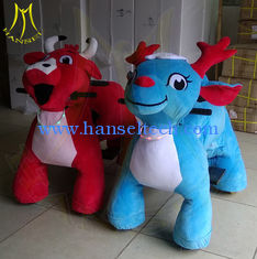Chine Hansel amusement park stuffed battery operated animal walking toy rides fournisseur
