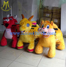 Chine Hansel amusement park walking stuffed battery operated animal kiddie toy ride fournisseur